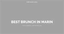Desktop Screenshot of farmhouselocal.com